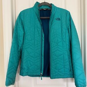 The North Face Teal Lightweight Quilted Puffer